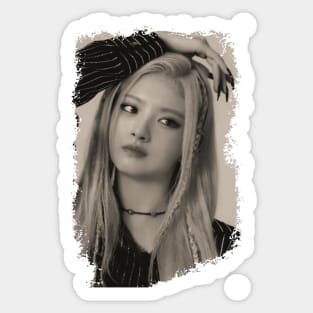 everglow yiren vintage Sticker